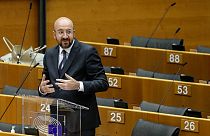 O presidente do Conselho Europeu, Charles Michel