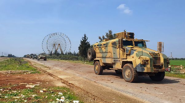 Türkiye ve Rusya askerleri Mart ayında M4 otoyolunda ortak devriye gezmişti Türkiye ve Rusya askerleri Mart ayında M4 otoyolunda ortak devriye gezmişti