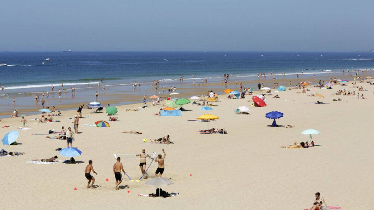 Strand in Portugal