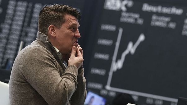 Stock market in Frankfurt, Germany Stock market in Frankfurt, Germany