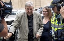 Feb. 26, 2019 - Cardinal George Pell leaves the County Court in Melbourne, Australia
