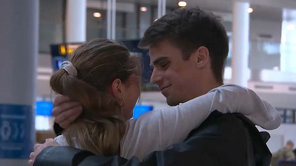 Pareja reuniéndose en Dinamarca- DKDR Pareja reuniéndose en Dinamarca- DKDR