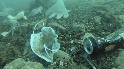 مواد بلاستيكية في قعر البحر جنوب فرنسا - 2020/05/21