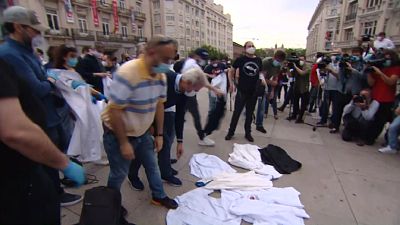 Éttermi dolgozók tiltakoznak Európa-szerte 