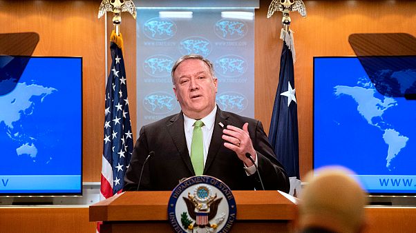 Amerika Birleşik Devletleri (ABD) Dışişleri Bakanı Mike Pompeo Amerika Birleşik Devletleri (ABD) Dışişleri Bakanı Mike Pompeo