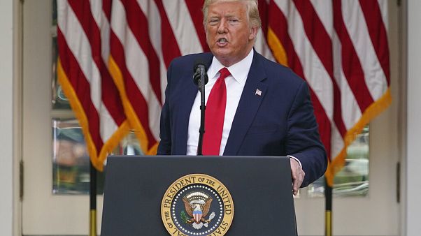 Donald Trump, presidente dos EUA Donald Trump, presidente dos EUA