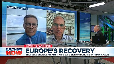 Alex Stubb and Enrico Letta speak about broad support for EU rescue package