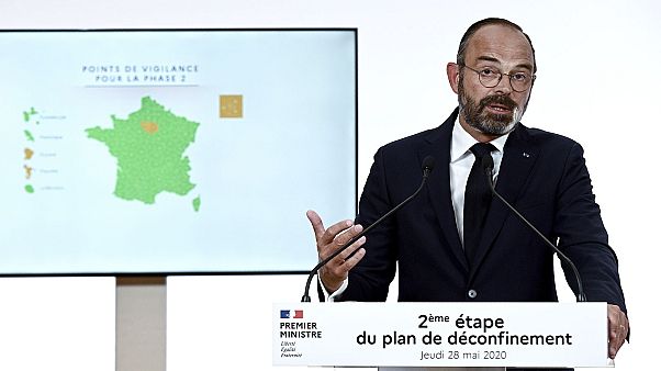 Le Premier ministre français, Edouard Philippe, le 28 mai 2020. Le Premier ministre français, Edouard Philippe, le 28 mai 2020.