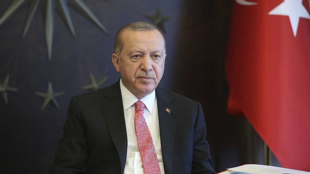 Ο Πρόεδρος της Τουρκίας Ρετζέπ Ταγίπ Ερντογάν
