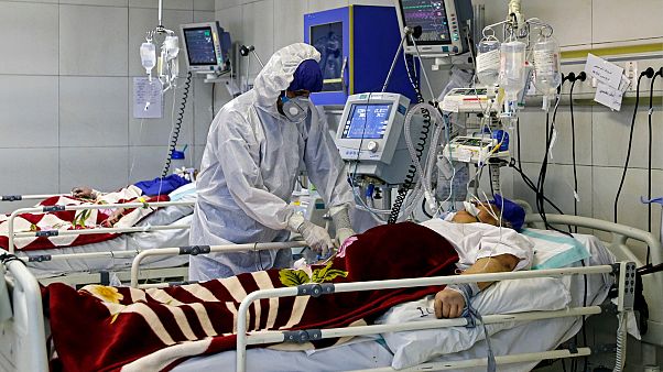 Başkent Tahran'da bir hastane Başkent Tahran'da bir hastane