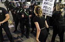 Manifestation à Los Angeles contre les violences policières, le 29/05/2020