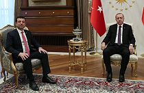 İstanbul Büyükşehir Belediye Başkanı Ekrem İmamoğlu ve Cumhurbaşkanı Recep Tayyip Erdoğan 