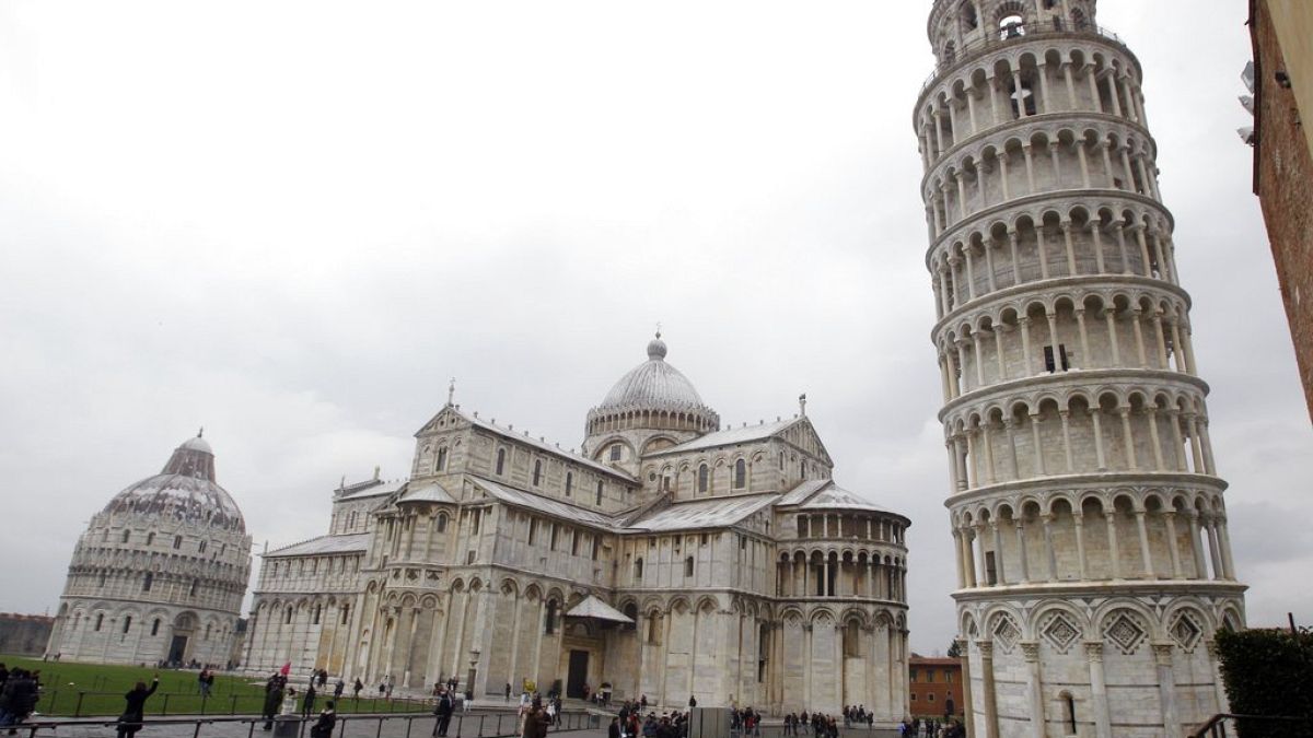 Pisa világhírű tere, a Piazza dei Miracoli
