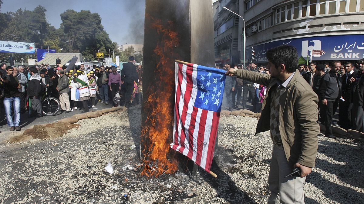 مظاهرات مناهضة للولايات المتحدة في إيران/ أرشيف 
