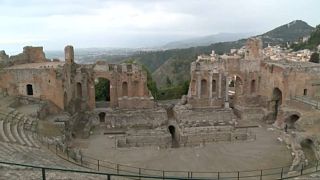 Antikes Theater Taormina in Taormina