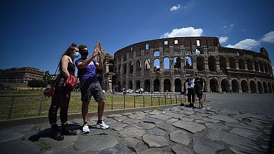 Colosseum in Rom für Touristen wieder offen