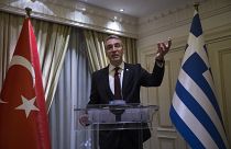 Türkiye'nin Atina Büyükelçisi Burak Özügergin 29 Ekim Cumhuriyet Bayramı resepsiyonunda konuşuyor