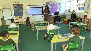 Bambini a scuola nel Regno Unito