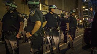 A New York-i rendőröknek is nehéz éjszakájuk volt keddre virradóra