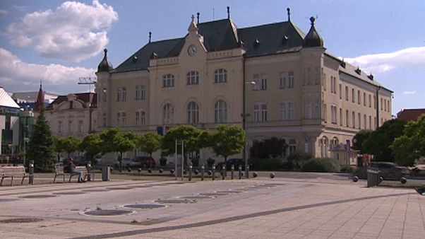 A lévai városháza épülete A lévai városháza épülete