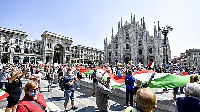 Italia: el presidente pide unidad, la ultraderecha se moviliza
