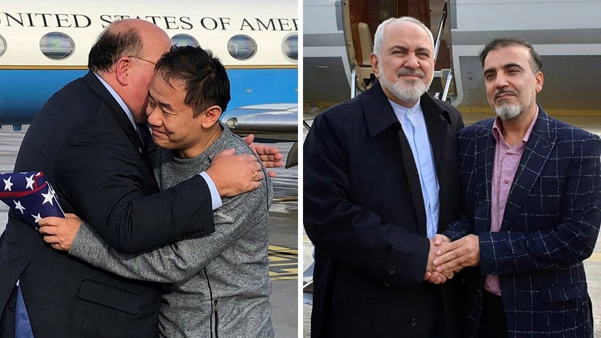 دو زندانی تبادل شده در ماه‌های گذشته بین ایران و آمریکا