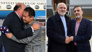 دو زندانی تبادل شده در ماه‌های گذشته بین ایران و آمریکا