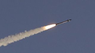 إطلاق صاروخ من نظام القبة الحديدية الإسرائيلي - 2019/05/05