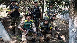 سربازان اوکراینی در دونباس