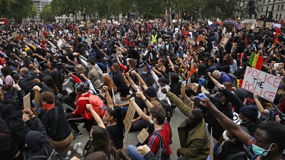 Mort de George Floyd : rassemblement de masse à Londres en pleine crise sanitaire