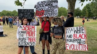  ویدیو؛ هزاران نفر در لندن در اعتراض به قتل جرج فلوید به خیابان آمدند