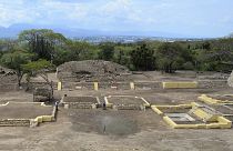 Meksika'nın Tehuacan kentinde bir arkeolojik kazı alanı/ Arşiv
