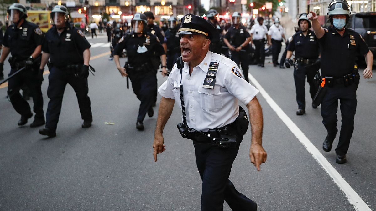 نیروهای پلیس در نیویورک