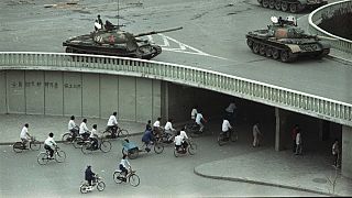 Tiananmen Square on June 4, 1989