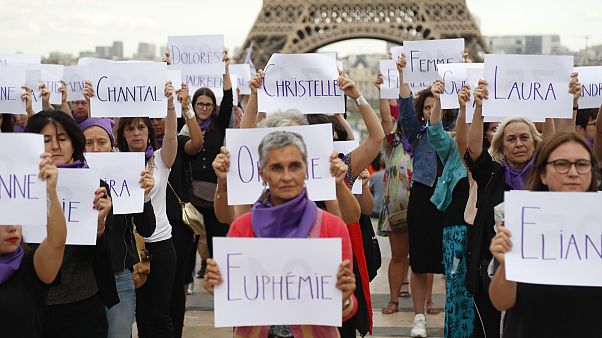 Rassemblement contre les violences faites aux femmes, Paris le 1 septembre 2019 Rassemblement contre les violences faites aux femmes, Paris le 1 septembre 2019