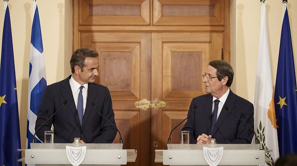 Κυριάκος Μητσοτάκης και Νίκος Αναστασιάδης Κυριάκος Μητσοτάκης και Νίκος Αναστασιάδης
