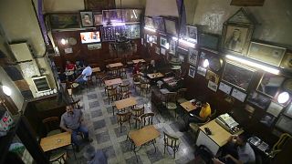 مقهى النوفرة في مدينة دمشق القديمة