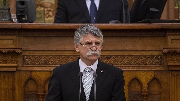 Kövér László beszél a parlament Trianon-emlékülésén Kövér László beszél a parlament Trianon-emlékülésén