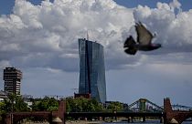 Sede do Banco Central Europeu, em Frankfurt, na Alemanha