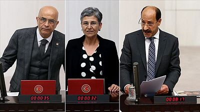 CHP'den Enis Berberoğlu, HDP'den Leyla Güven ve Musa Farisoğulları