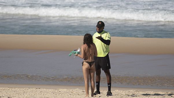 Polizeikontrolle in Ipanema Polizeikontrolle in Ipanema