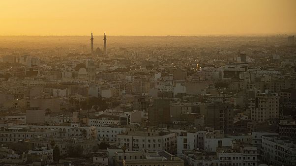Una vista di Tripoli dall'alto Una vista di Tripoli dall'alto