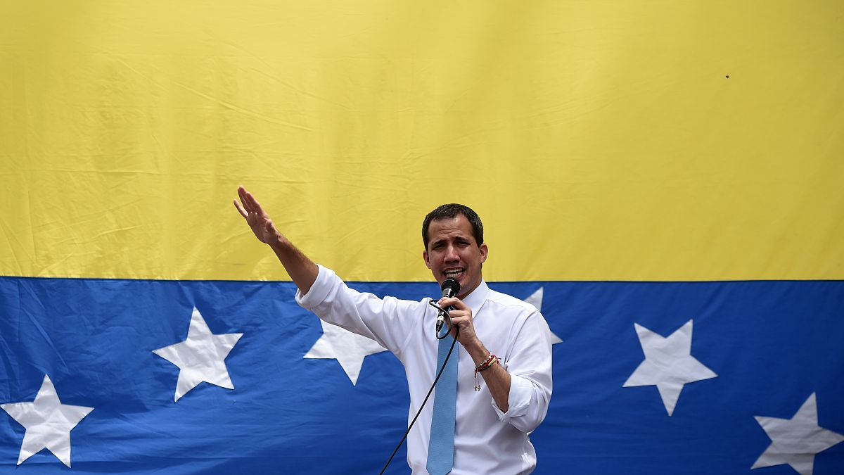 زعيم المعارضة الفنزويلية خوان غوايدو 