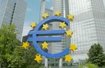 The European Central Bank in Frankfurt, in charge of monetary policy for the 19 countries using the euro.