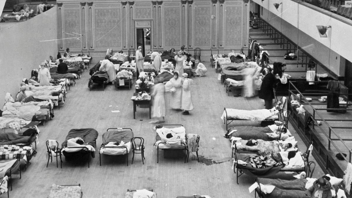 آنفلوآنزای اسپانیایی در ۱۹۱۸ بیش از ۵۰ میلیون تن قربانی گرفت