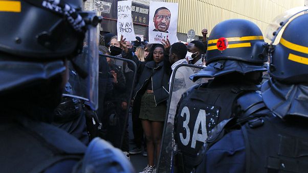 Protest gegen Rassismus in Frankreich Protest gegen Rassismus in Frankreich