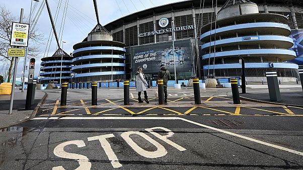 Das Stadion von Manchester City Das Stadion von Manchester City