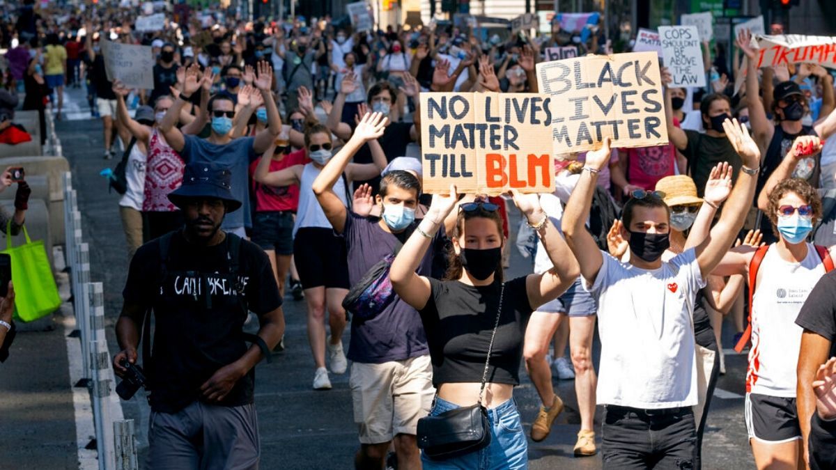 تظاهرات علیه نژادپرستی در نیویورک