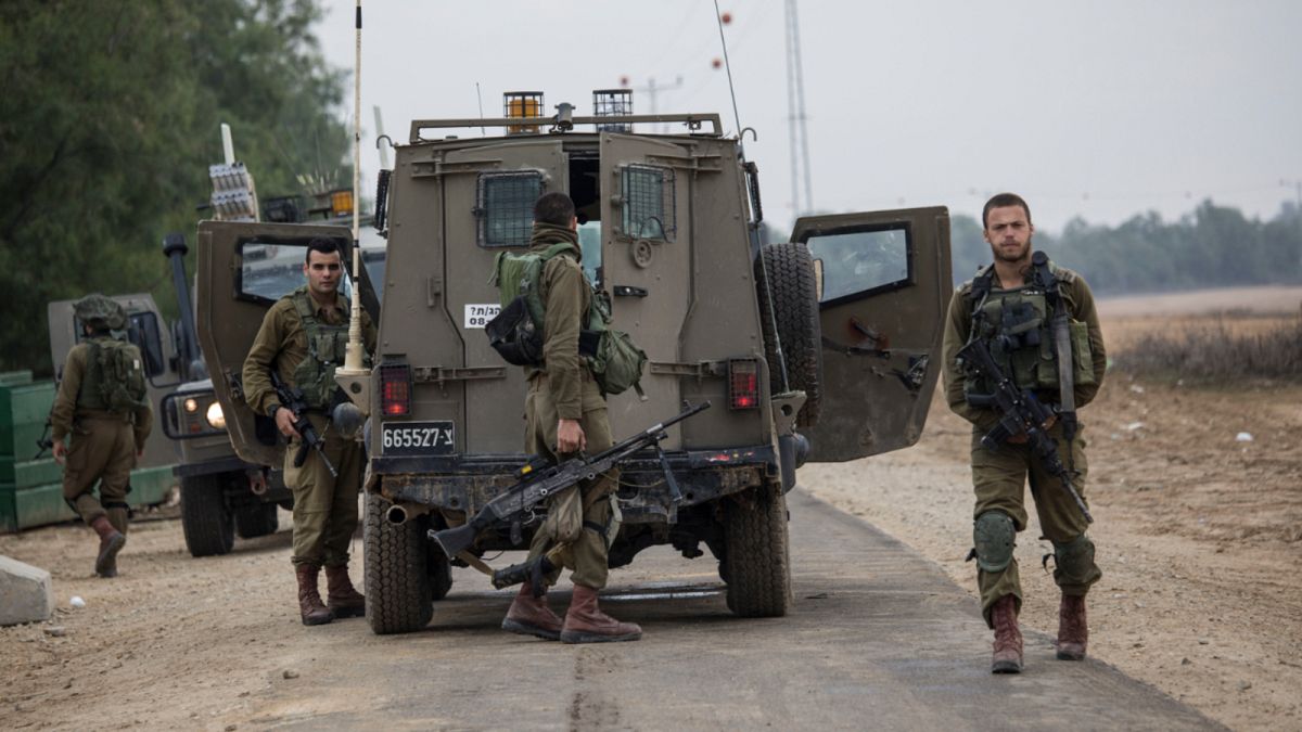 صورة لجنود إسرائيليين