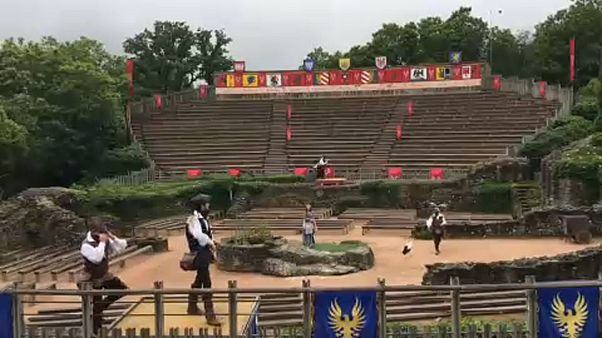 El parque francés de Puy du Fou está listo para el espectáculo El parque francés de Puy du Fou está listo para el espectáculo